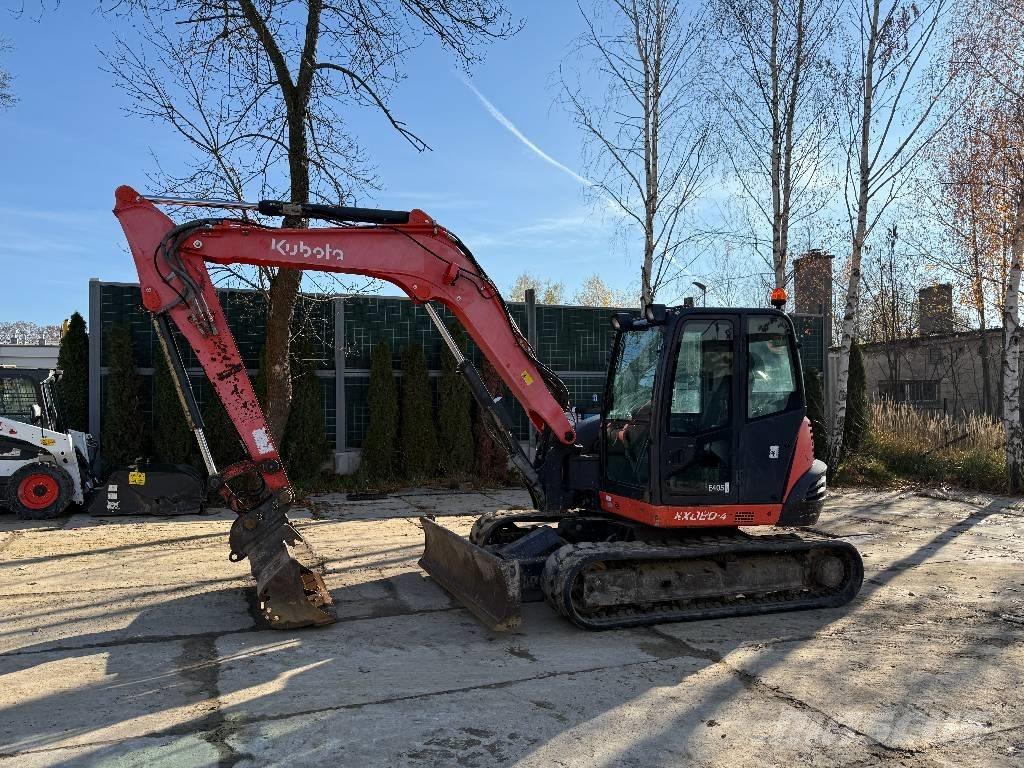 Kubota KX 080-4 Midi rýpadla 7t - 12t