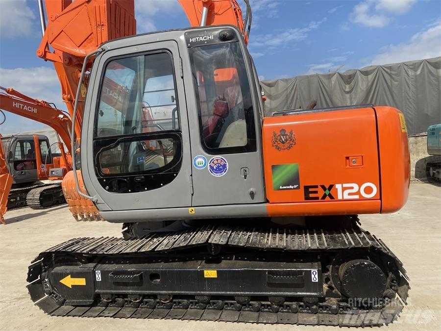 Hitachi EX120 Pásová rýpadla