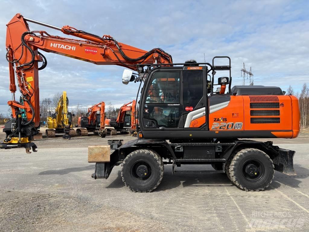 Hitachi ZX220W-7 2P Kolová rýpadla