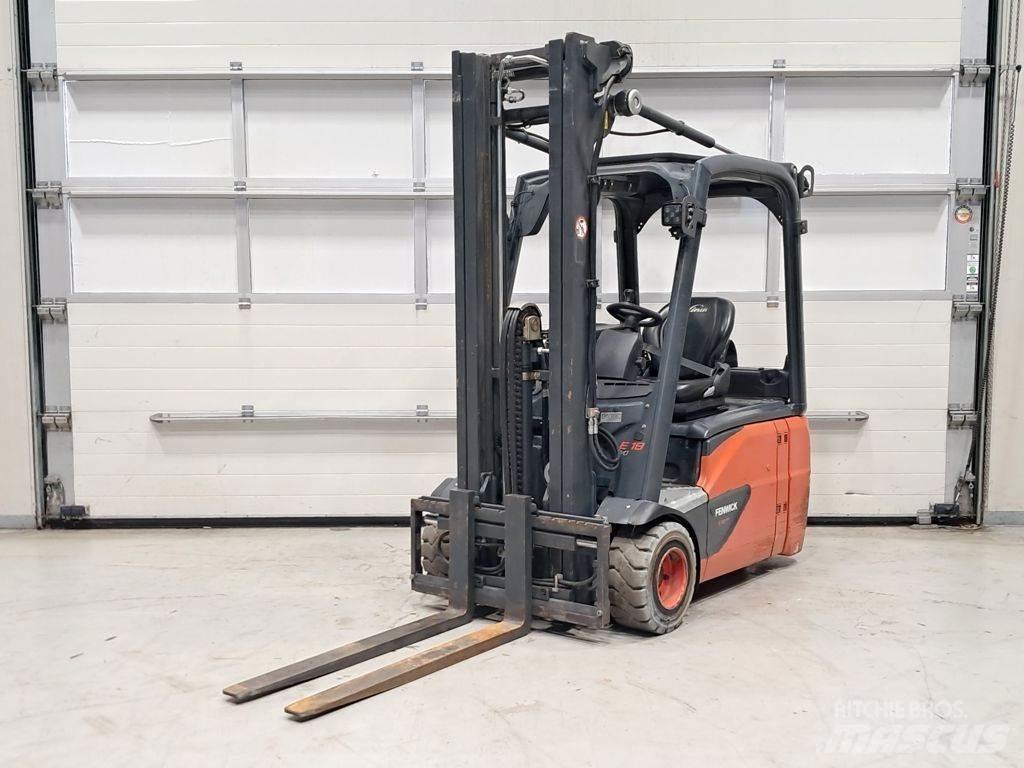 Linde E18-02 Akumulátorové vozíky