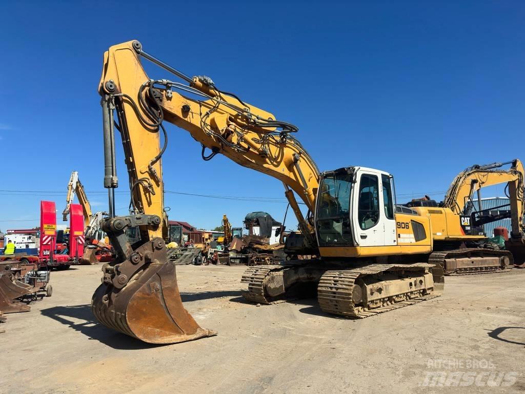 Liebherr R 906 LC Pásová rýpadla