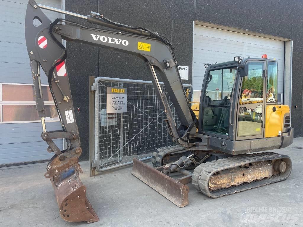 Volvo EC55C Mini rýpadla < 7t