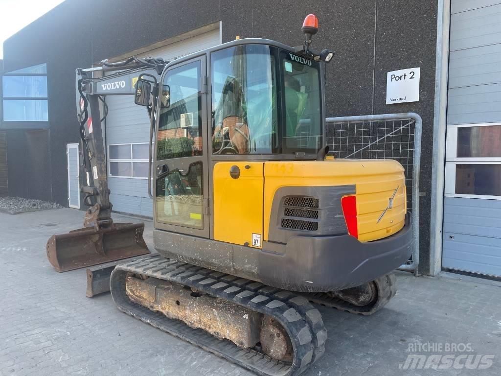 Volvo EC55C Mini rýpadla < 7t