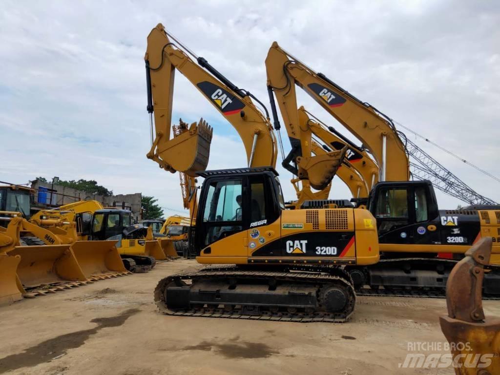 CAT 320D Pásová rýpadla