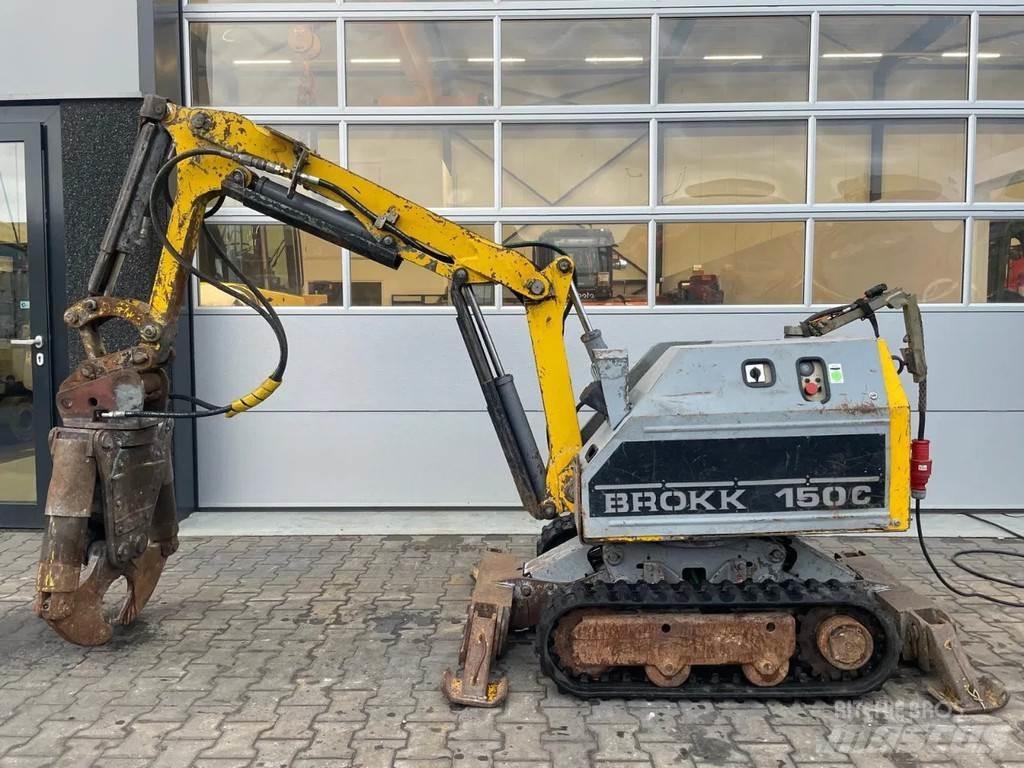Brokk 150C Mini rýpadla < 7t