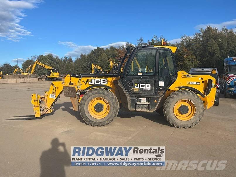 JCB 540-140 Teleskopické manipulátory