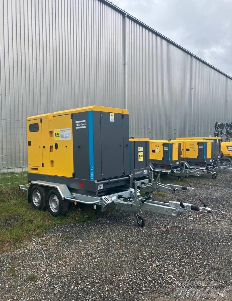 Atlas Copco QAS 60 Naftové generátory