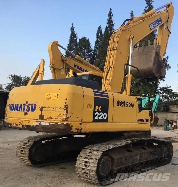 Komatsu PC 220-7 Pásová rýpadla