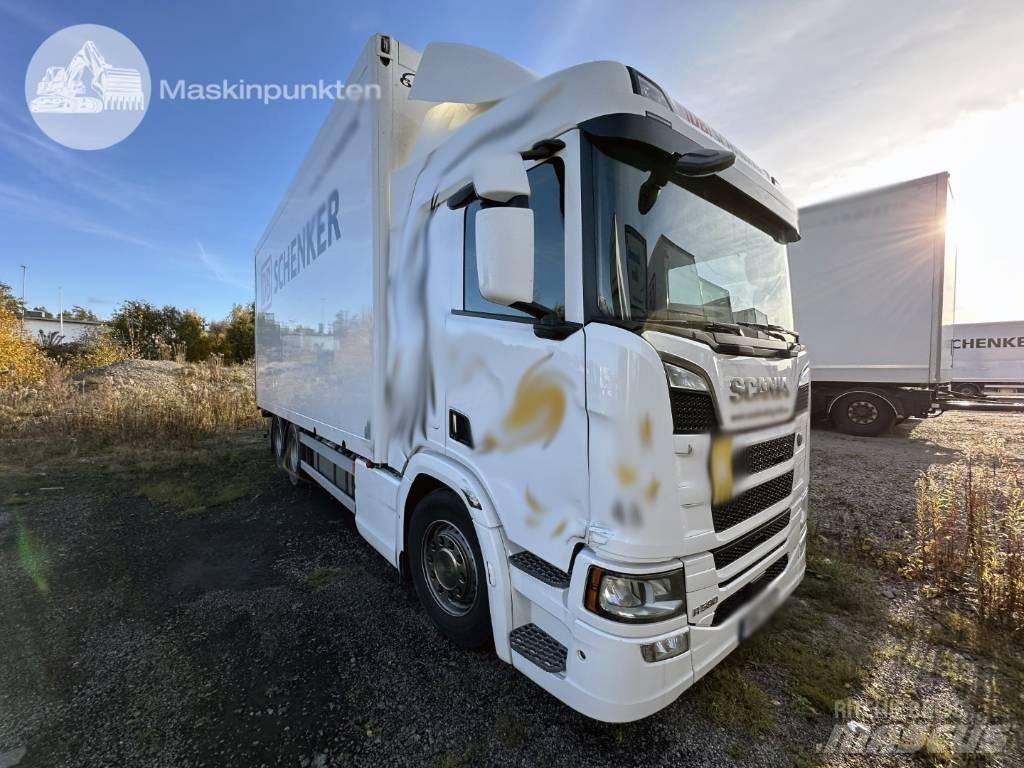 Scania R 580 Skříňová nástavba