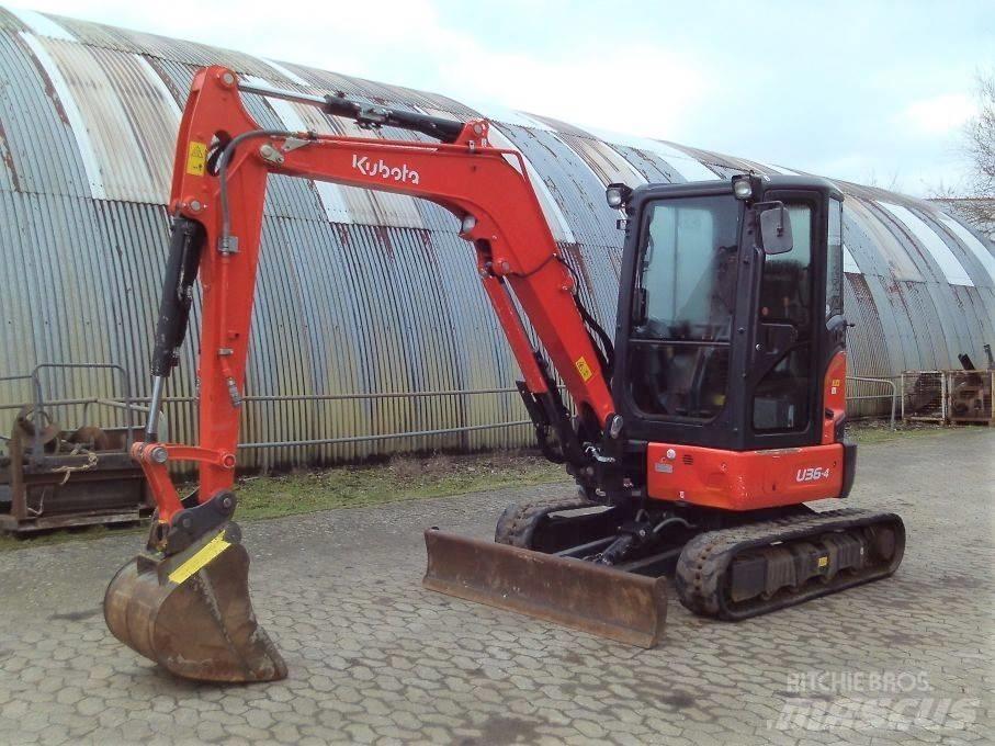 Kubota U 36-4 Mini rýpadla < 7t