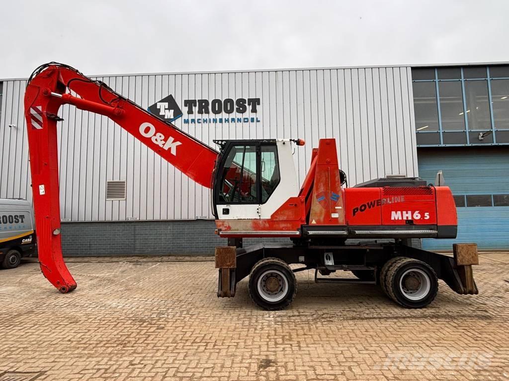 O&K MH 6.5 Stroje pro manipulaci s odpadem