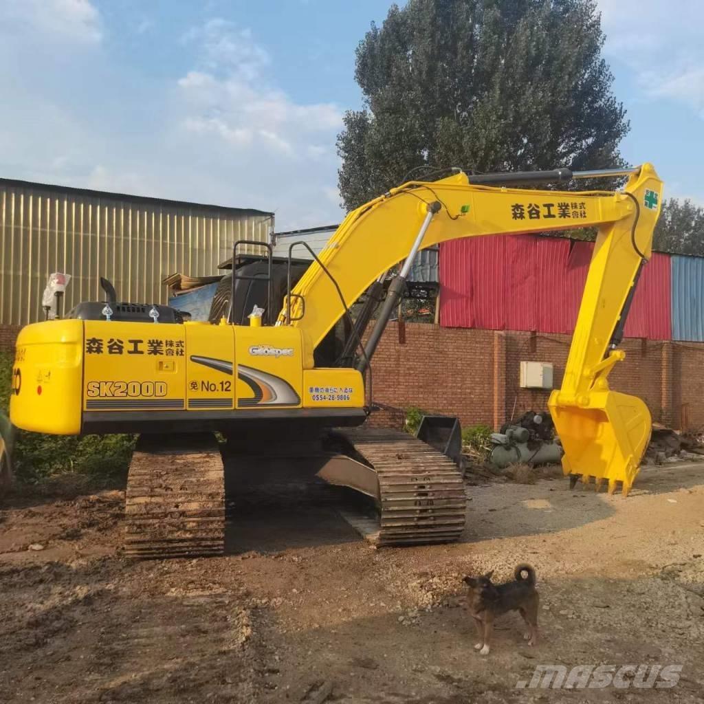 Kobelco SK 200 D Pásová rýpadla