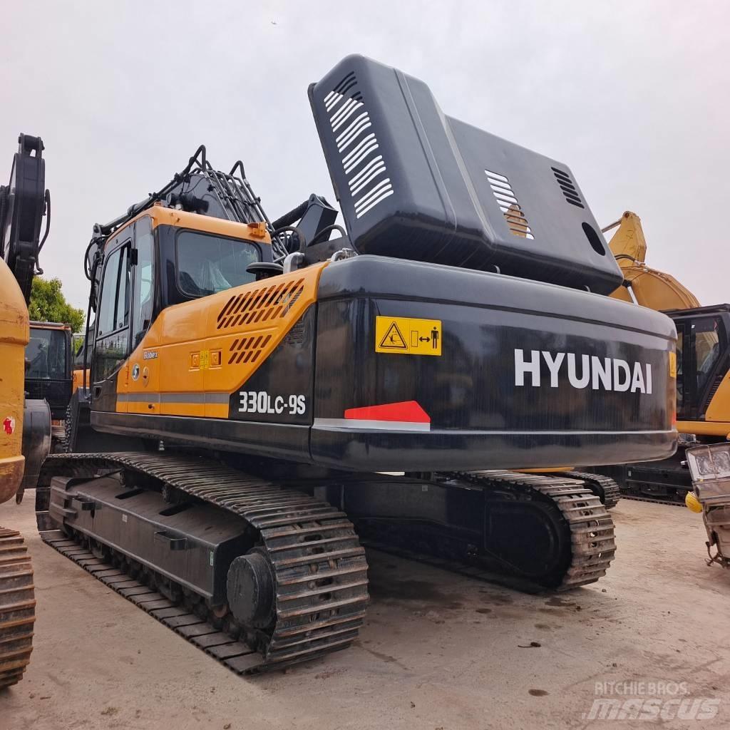 Hyundai 330LC-9T Pásová rýpadla