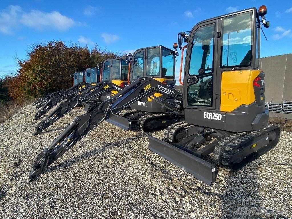 Volvo ECR 25 D Mini rýpadla < 7t