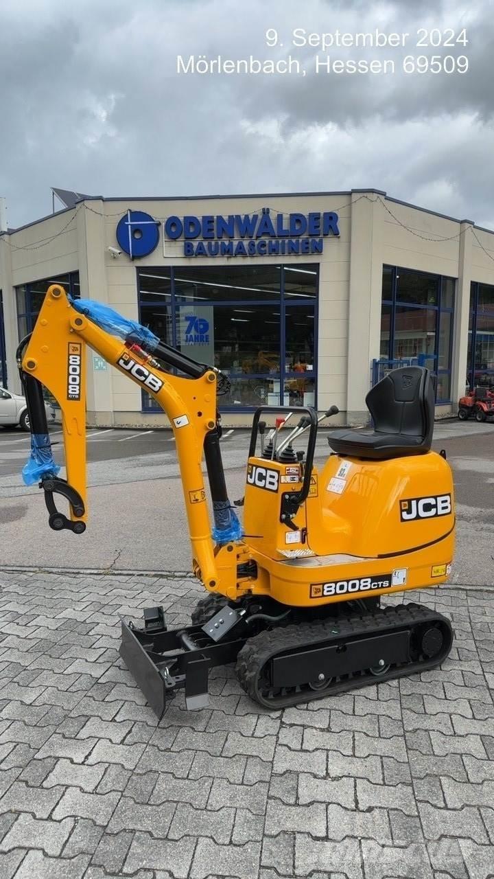 JCB 8008CTS Mini rýpadla < 7t