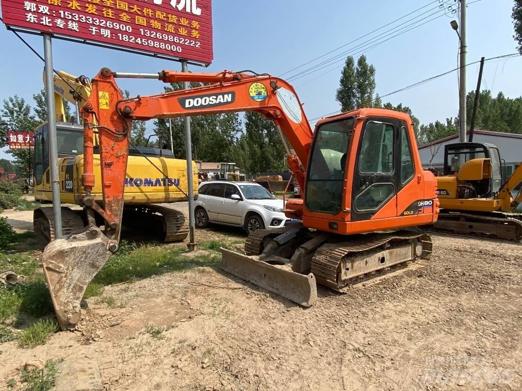 Doosan DH80 Mini rýpadla < 7t