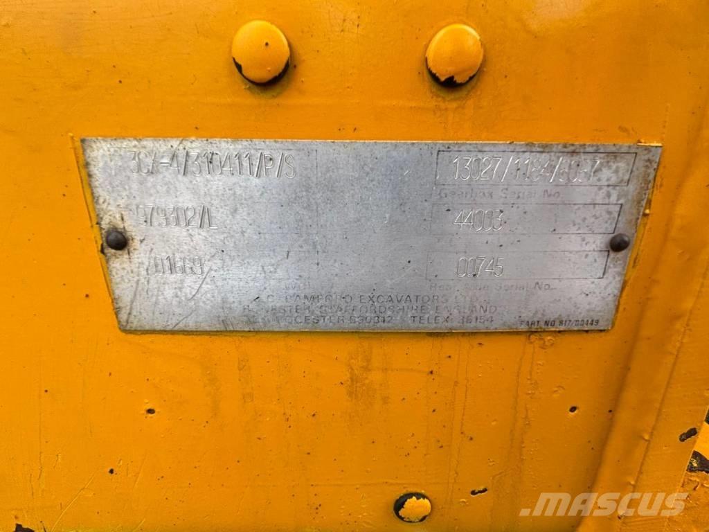 JCB 3 CX Rýpadlo-nakladače