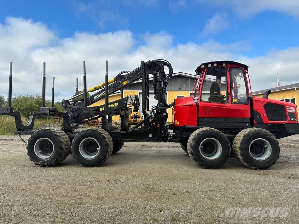 Komatsu 875 Vyvážecí traktory