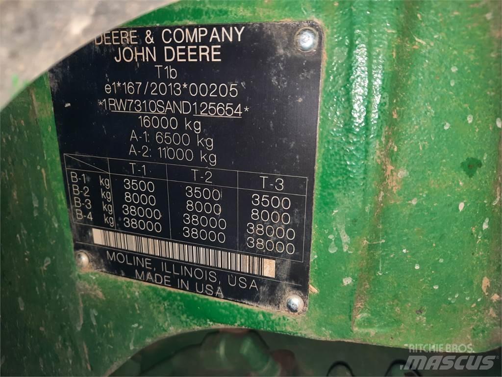 John Deere 7r310 Traktory