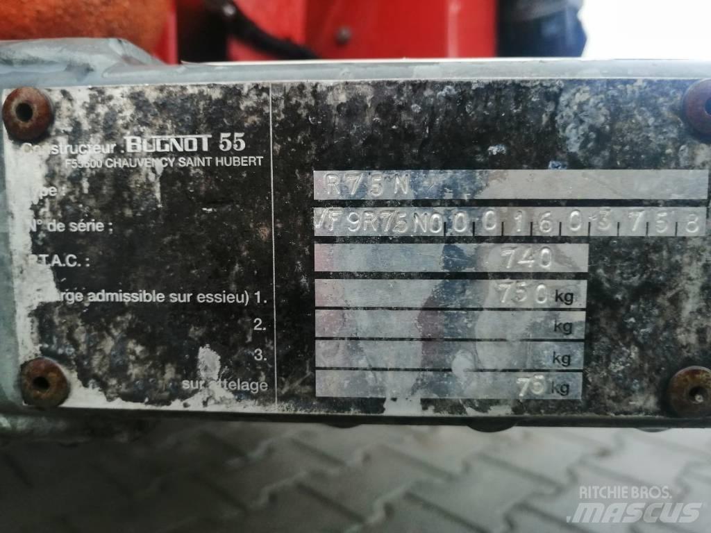 Bugnot BVE55 Kácecí harvestory