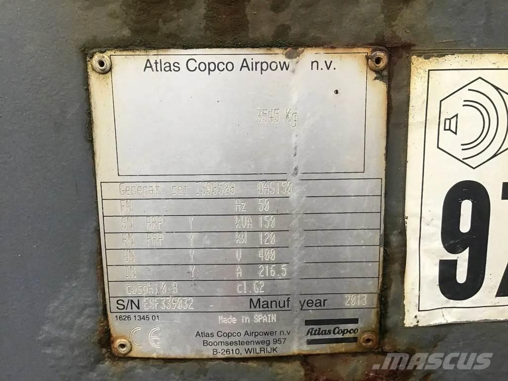 Atlas Copco QAS 150 Ostatní generátory