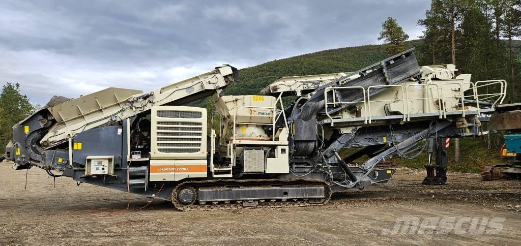 Metso LT 220 D Mobilní drtiče