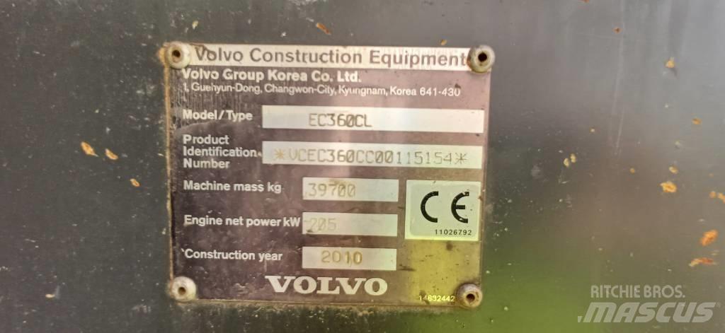 Volvo EC 360 C L Pásová rýpadla