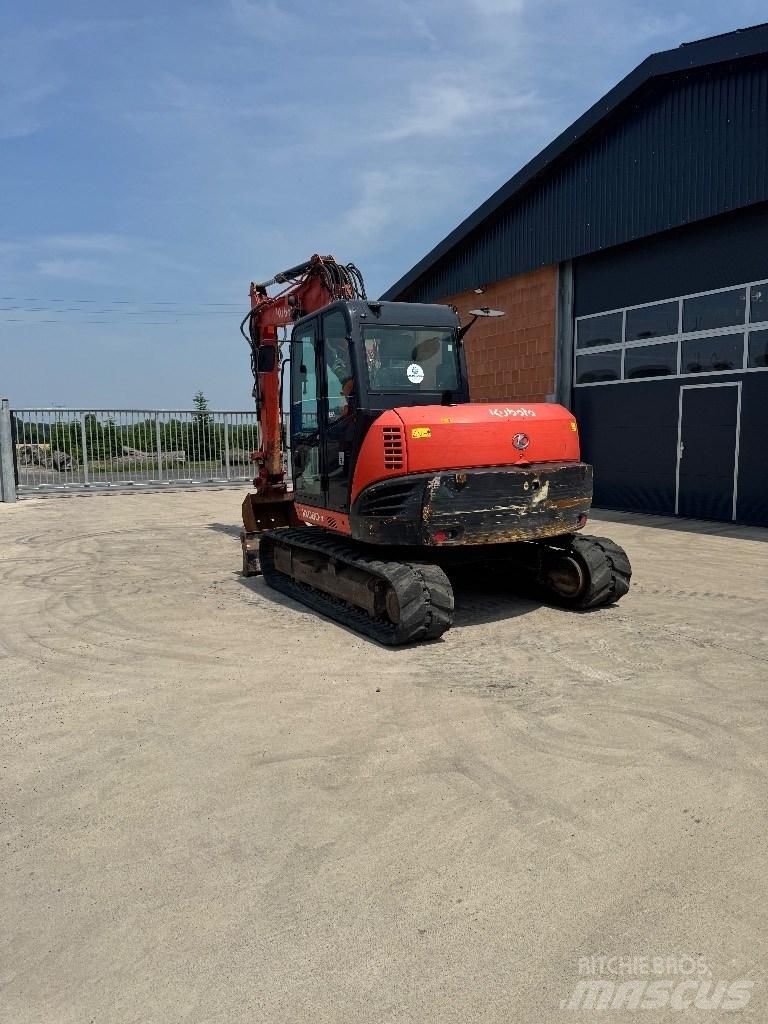 Kubota KX 080-4 Midi rýpadla 7t - 12t