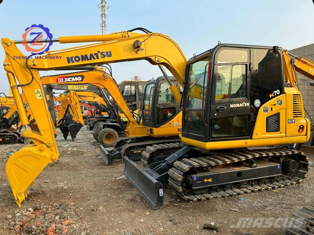 Komatsu PC 70-8 Pásová rýpadla