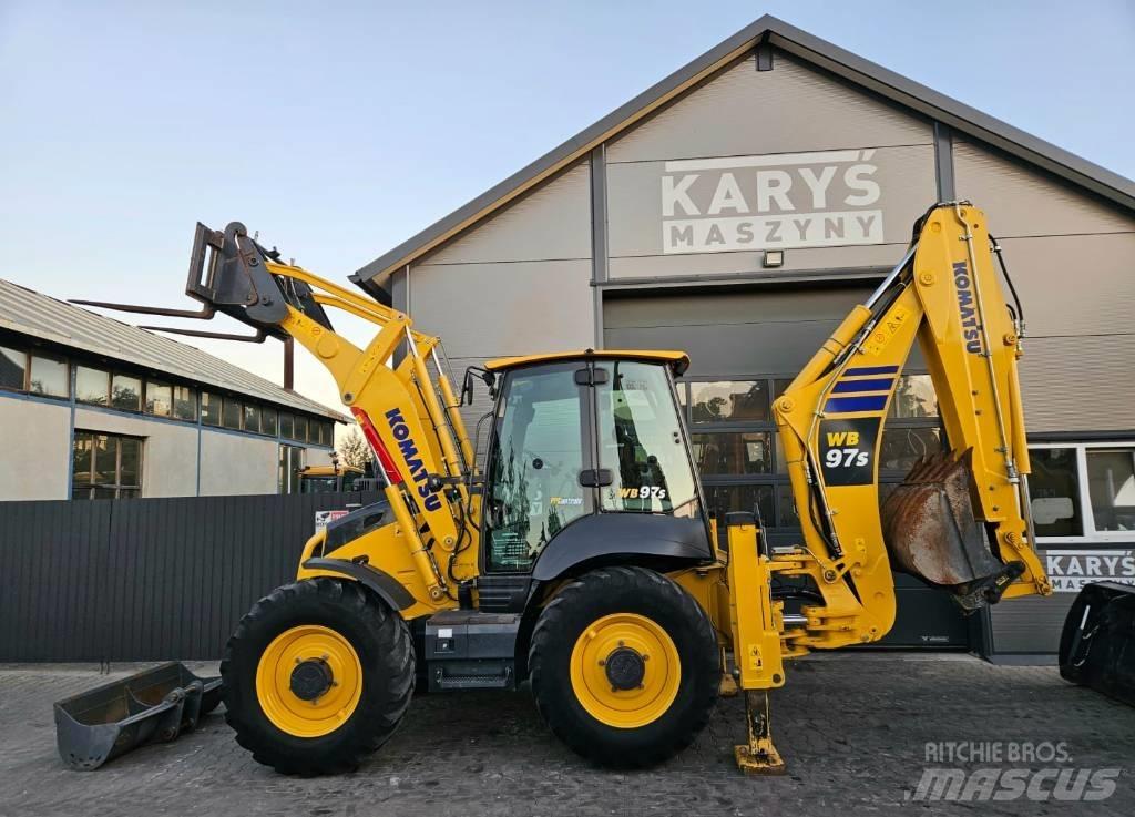 Komatsu WB 97 S-8 Rýpadlo-nakladače
