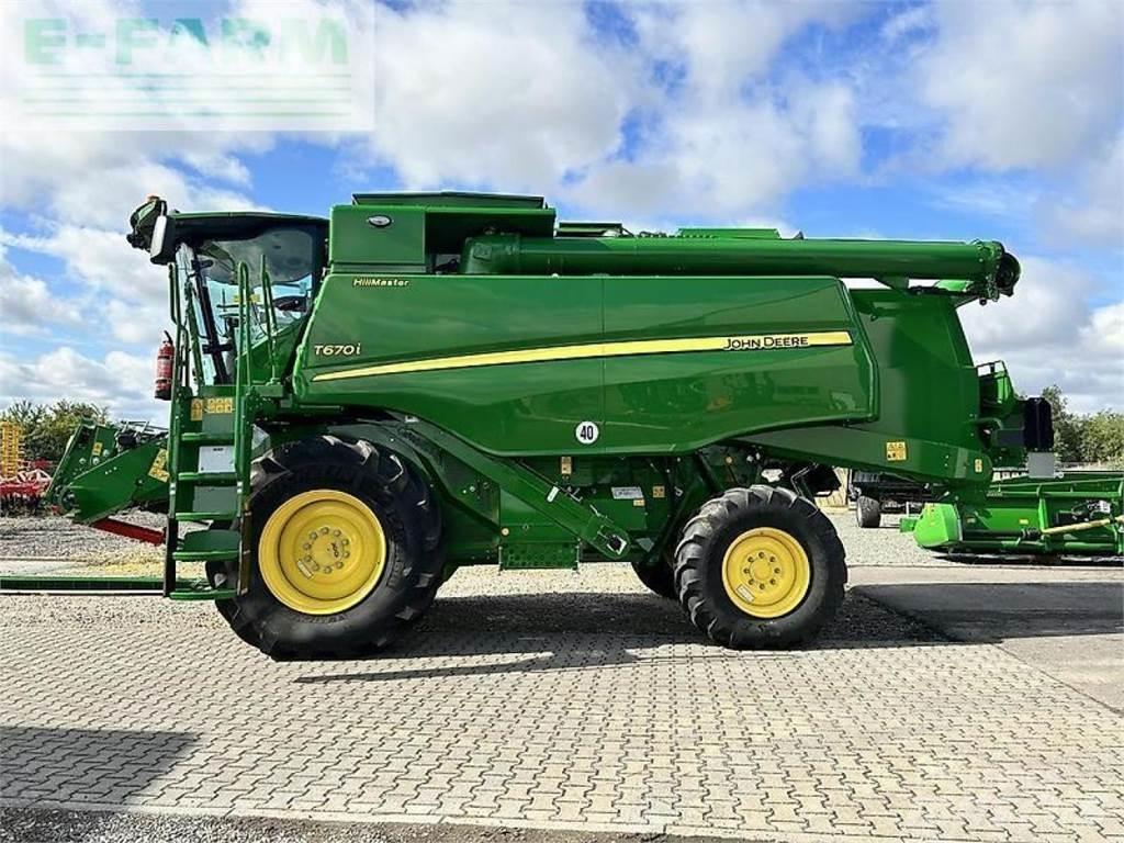 John Deere t670 hm Sklízecí mlátičky