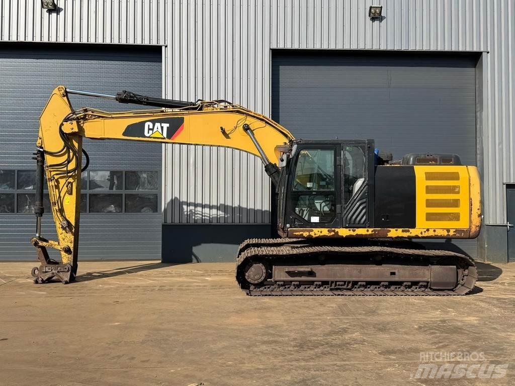 CAT 323EL Pásová rýpadla