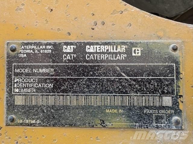 CAT 980 G Kolové nakladače