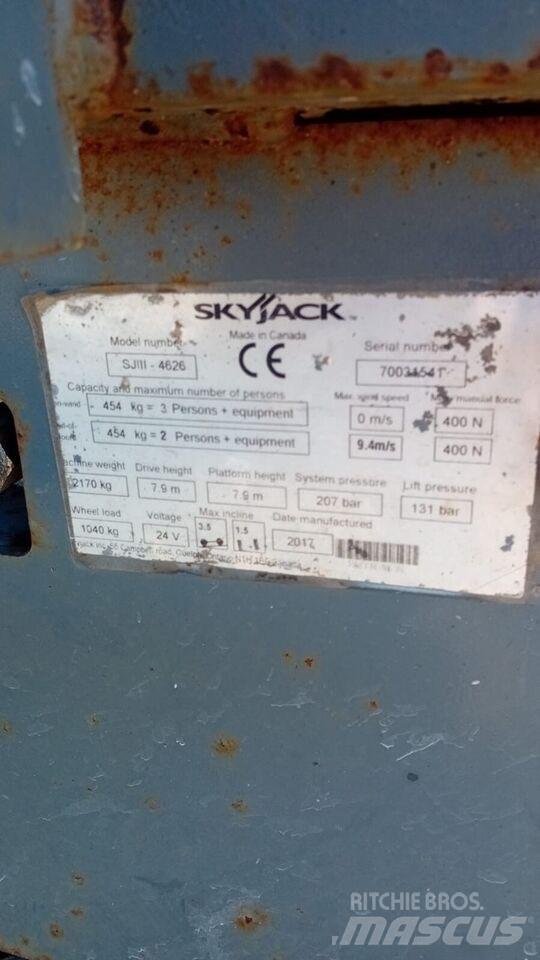 SkyJack SJ4626 Nůžková zvedací plošina