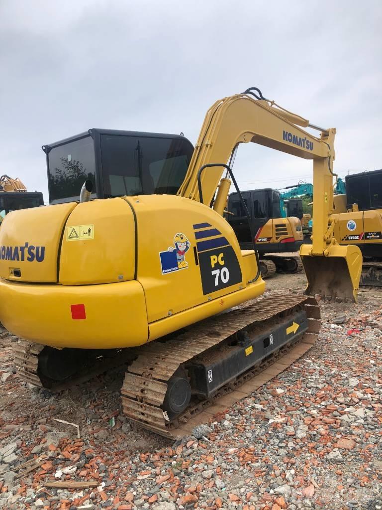Komatsu PC 70-8 Pásová rýpadla