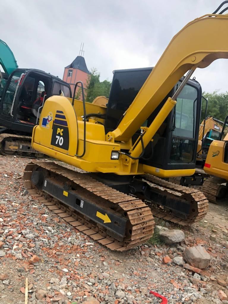 Komatsu PC 70-8 Pásová rýpadla