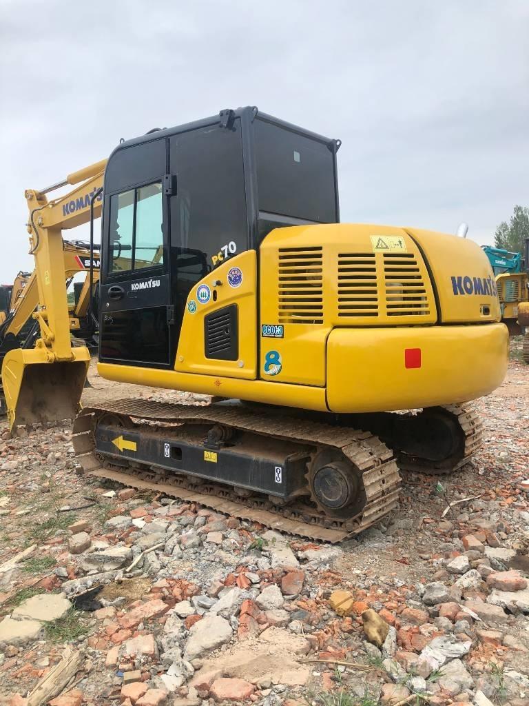 Komatsu PC 70-8 Pásová rýpadla