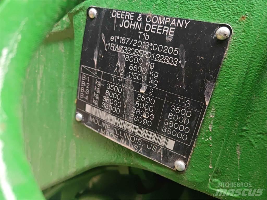 John Deere 7R 330 Traktory