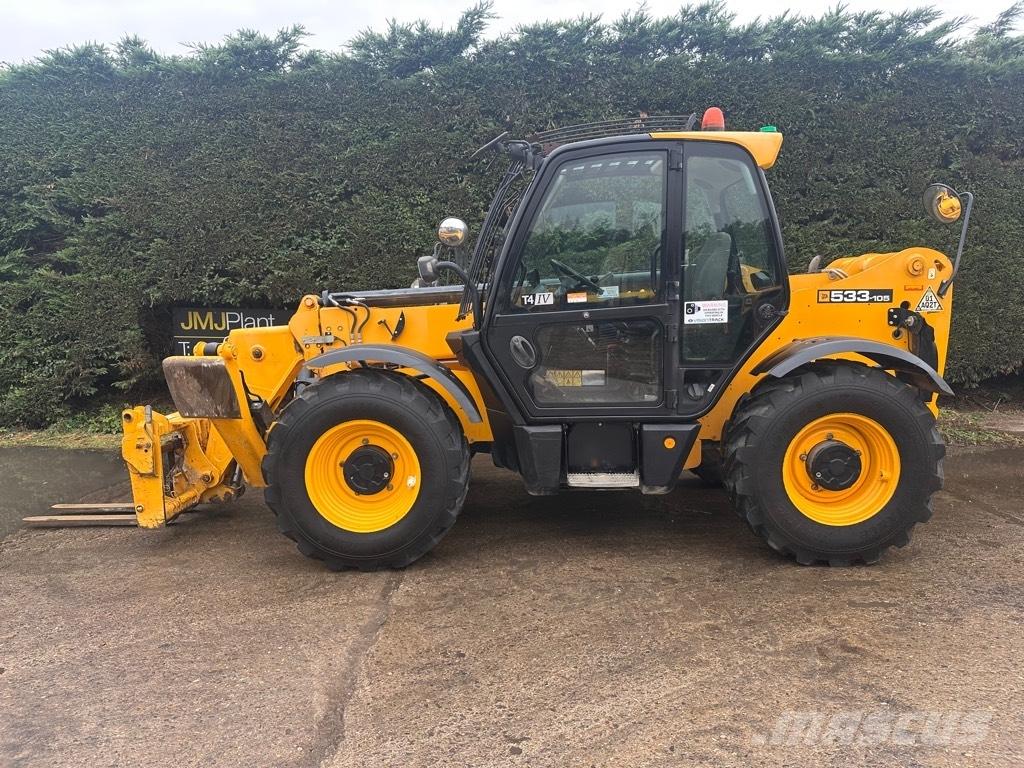 JCB 533-105 Teleskopické manipulátory