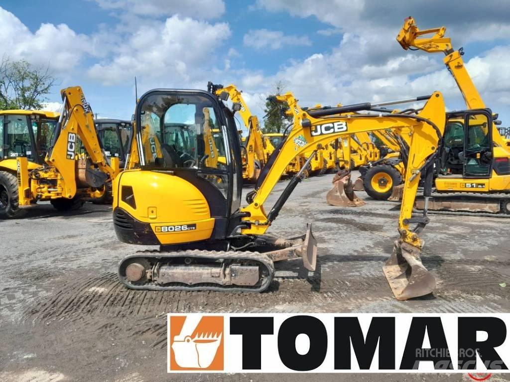 JCB 8026 CTS Mini rýpadla < 7t