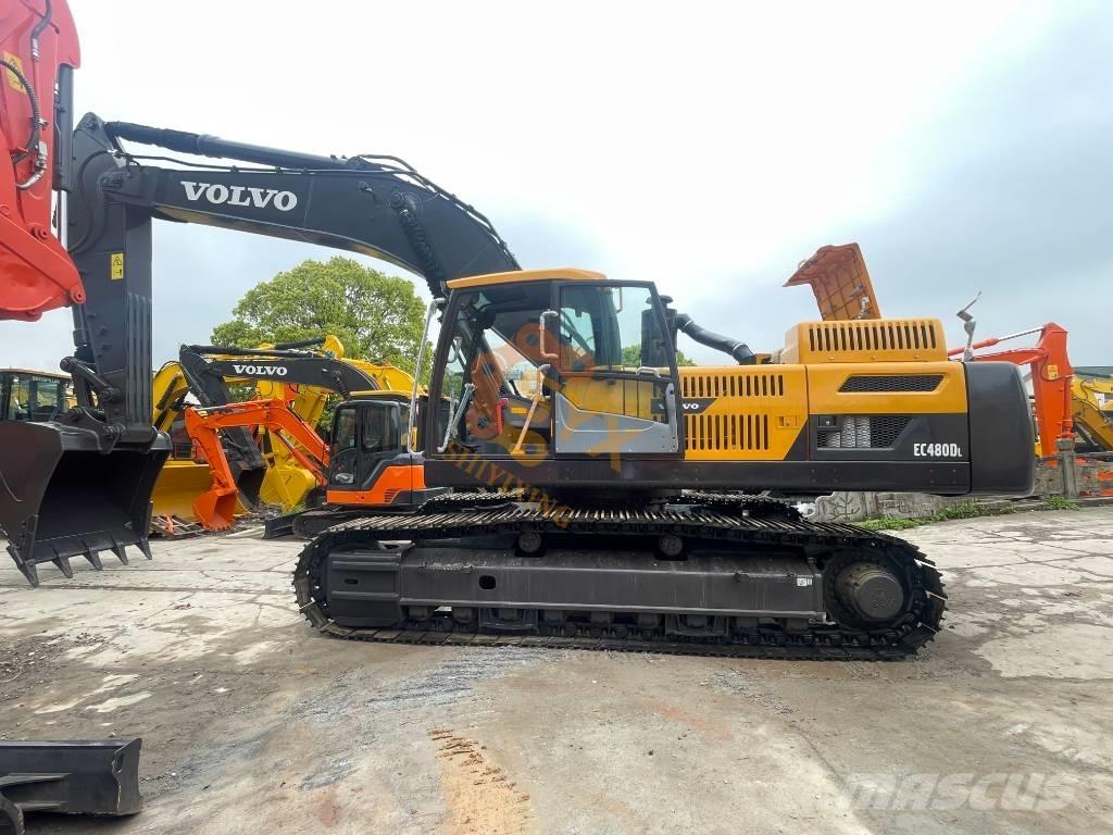 Volvo EC 480DL Pásová rýpadla