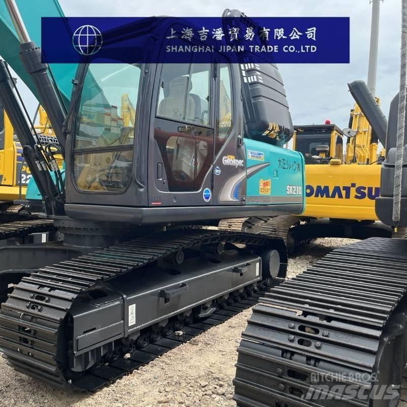 Kobelco SK 210 Pásová rýpadla