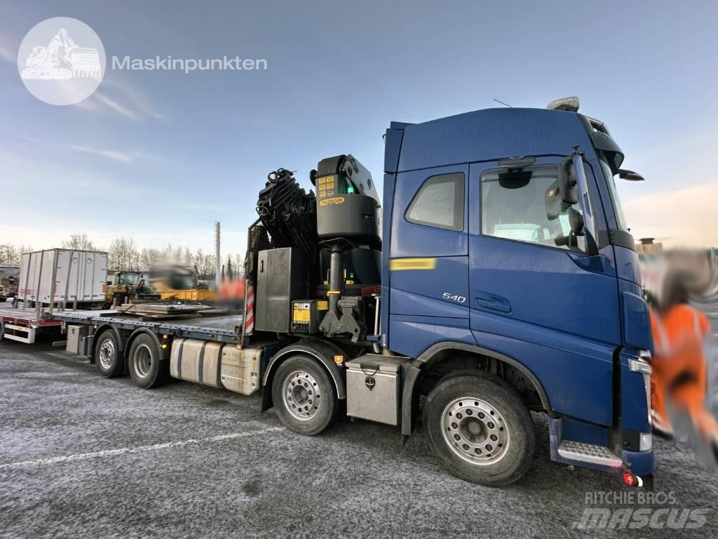 Volvo FH 540 Autojeřáby, hydraulické ruky