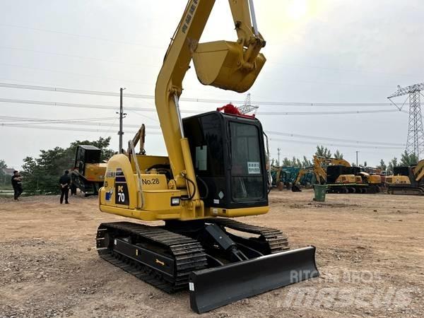 Komatsu PC 70 Pásová rýpadla