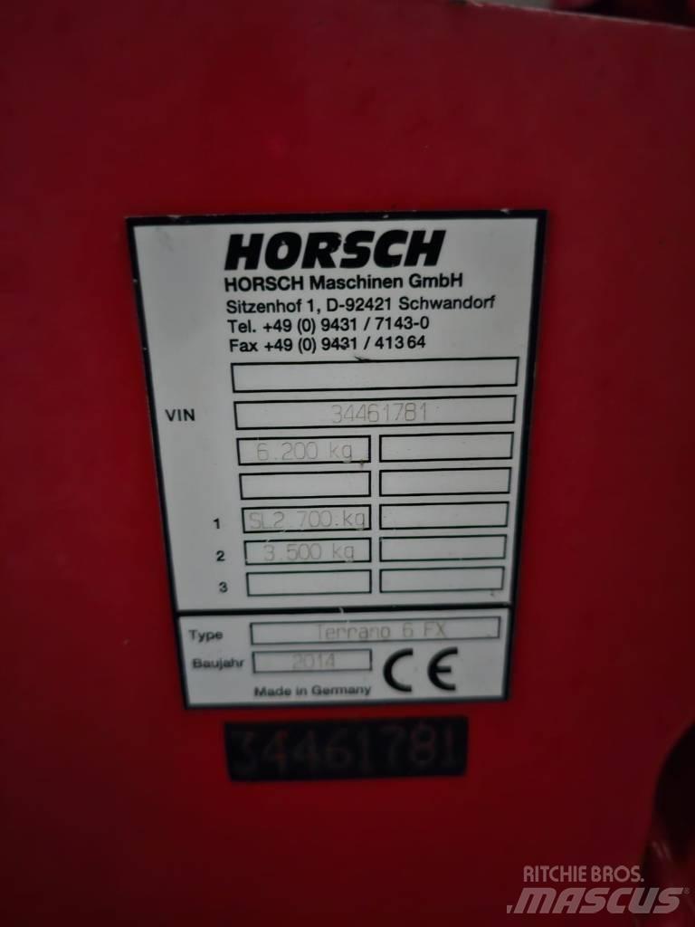 Horsch Terrano 6 FX Kultivátory