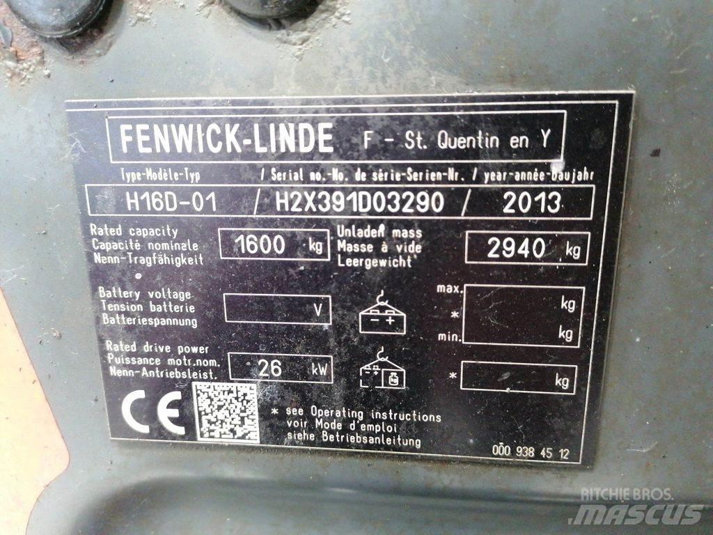 Linde H16D-01 Dieselové vozíky