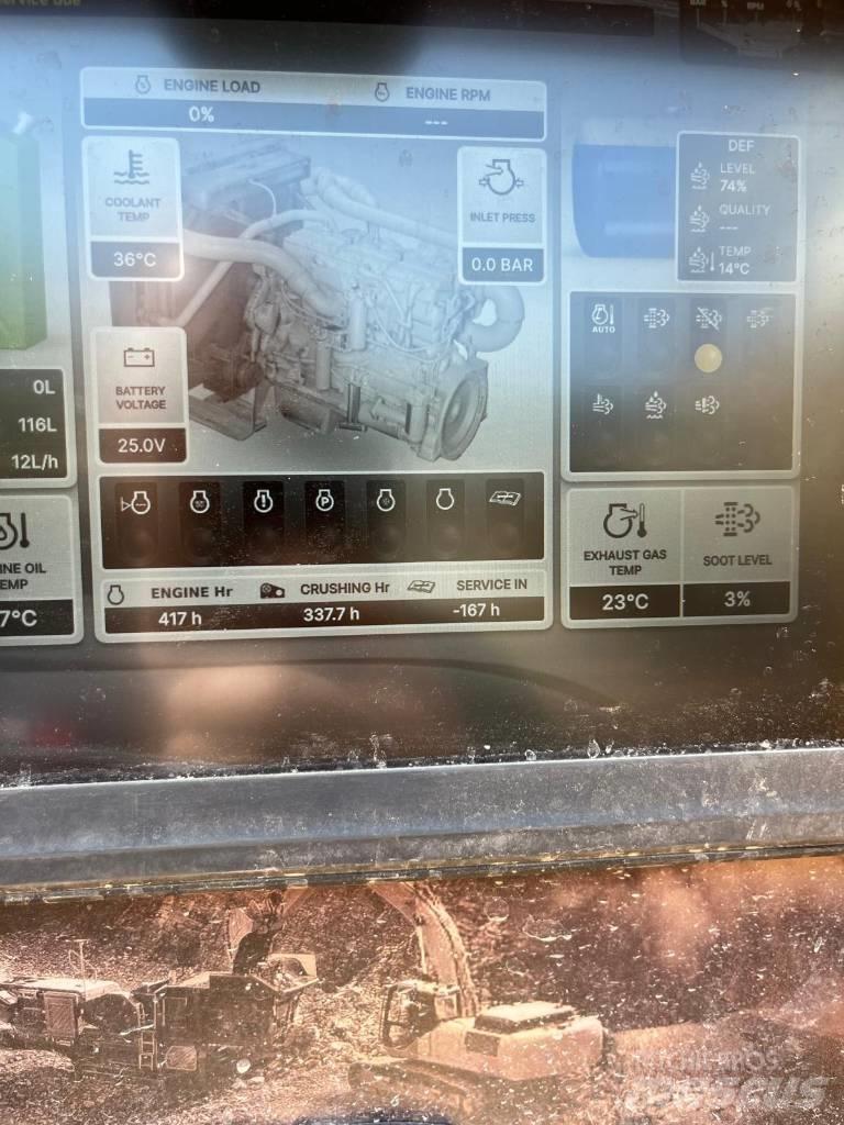 Tesab 500i Mobilní drtiče