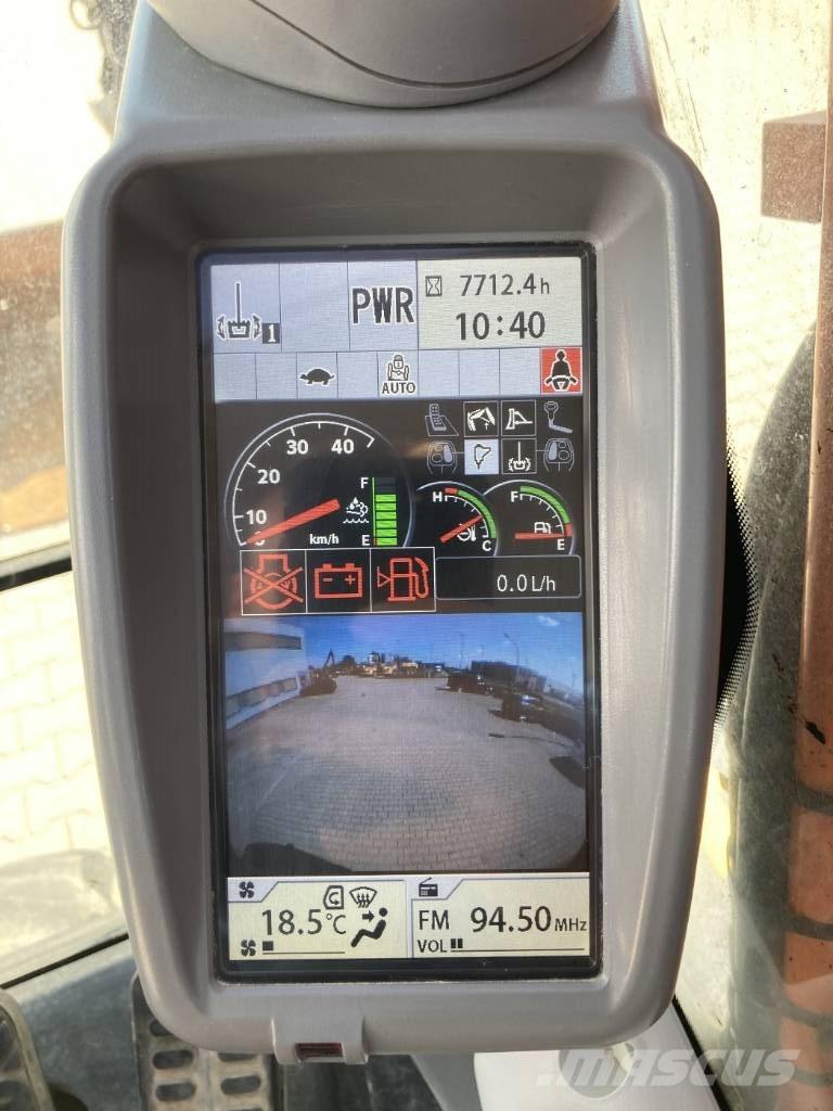 Hitachi ZX 170 W-6 Kolová rýpadla