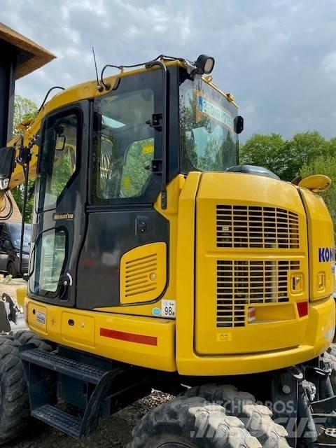 Komatsu PW98MR-11 Kolová rýpadla