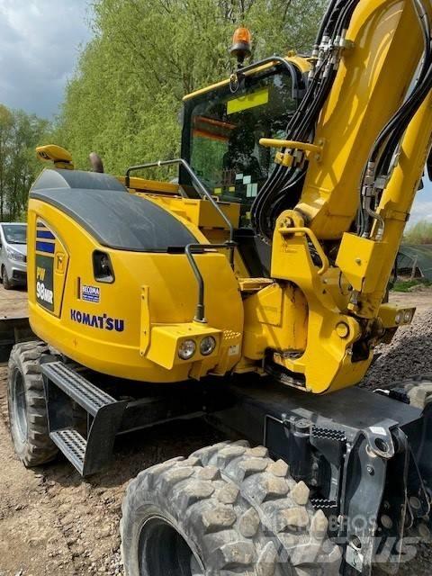 Komatsu PW98MR-11 Kolová rýpadla